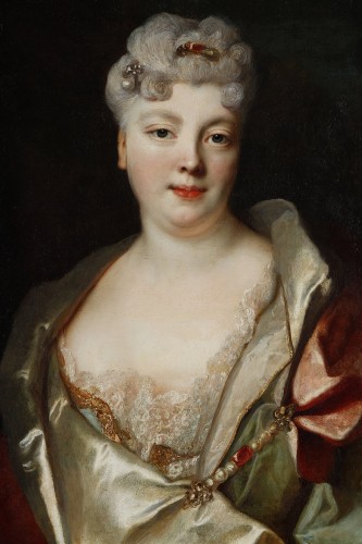 Antiquités - Portrait d'une Dame de qualité, de Nicolas de Largillierre