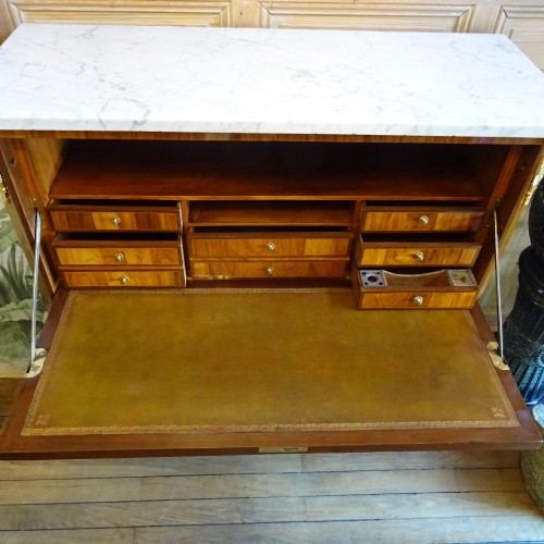 18th century - Louis XVI Secretary Desk Stamped Nicolas Petit