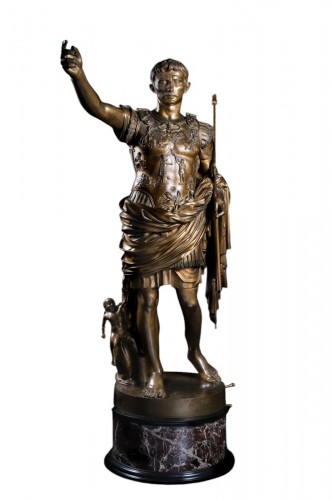 Bronze statue Augustus of Prima Porta