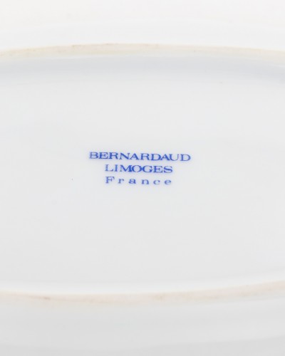 XXe siècle - Service en porcelaine Bernardaud, 12 personnes