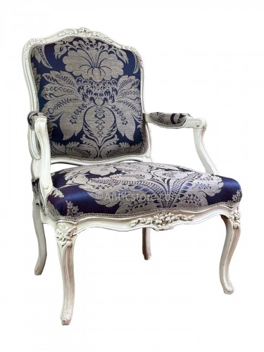 Fauteuil estampilllé Falconet