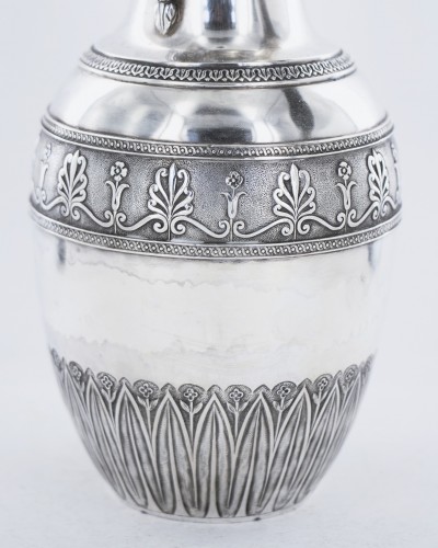 19th century - An Empire solid silver soffee maker by Biennais