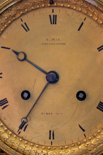 An Empire style clock circa 1820 - Horology Style Restauration - Charles X