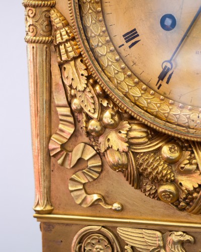 Horology  - An Empire style clock circa 1820