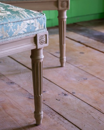 Pair of chairs for the Abbé d&#039;Argenteuil by Georges Jacob (1739 -1814 ) - Seating Style Louis XVI