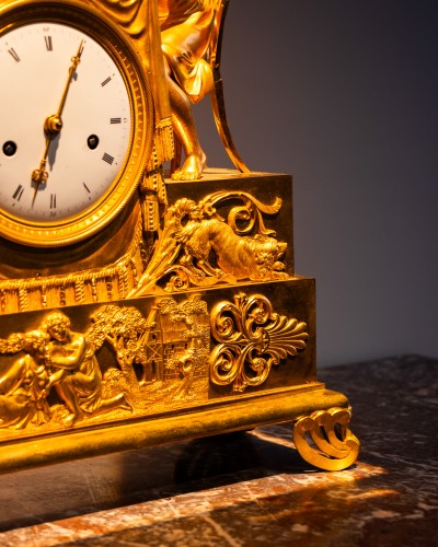 Antiquités - Large Empire clock