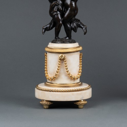 Antiquités - Pair of Candelabra  Louis XVI period late 18th century 