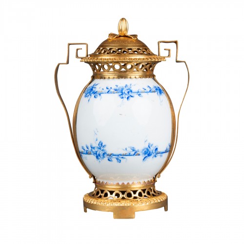 Sèvres porcelain Vase mounted as a Pot-Pourri  18th century