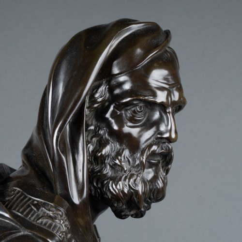 XIXe siècle - Paire de bronzes Iphigénie et Chrysés D'après L. Simon Boizot vers 1830