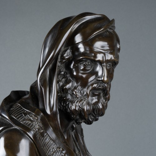 Restauration - Charles X - Paire de bronzes Iphigénie et Chrysés D'après L. Simon Boizot vers 1830