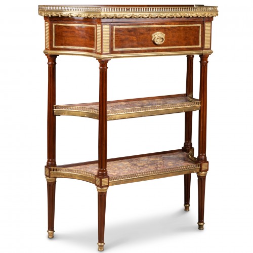 Desserte en acajou Epoque Louis XVI Paris - Mobilier Style Louis XVI