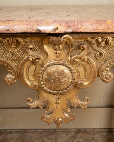 XVIIIe siècle - Table en Console époque Régence