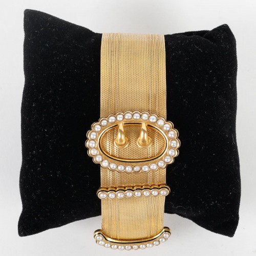 Gold bracelet - Antique Jewellery Style Napoléon III