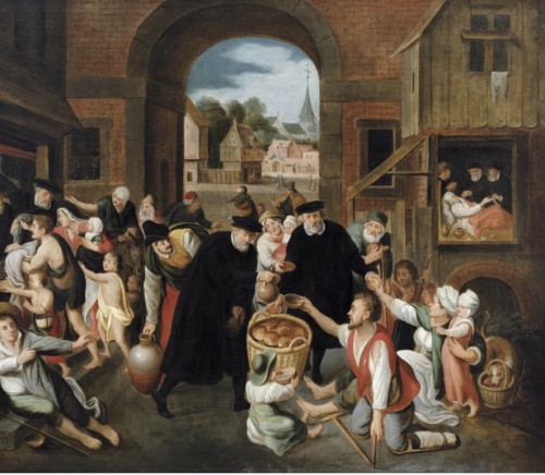 Frans FRANCKEN II and Workshop (1581 - 1642), The works of mercy