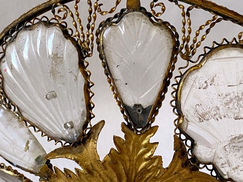 Louis XV - Coupe en cristal de roche montée