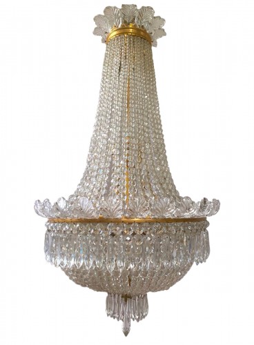 Lustre montgolfière Baccarat