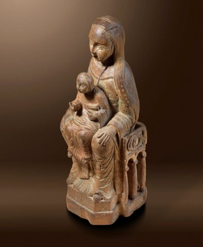 Roman Madonna “Sedes Sapientiae” - Middle age