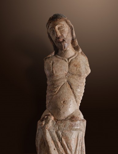 Sculpture Sculpture en Bois - Corpus Christi vers 1250