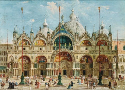 San Marco in Venice, Attributed to Giuseppe Borsato (1770-1849)