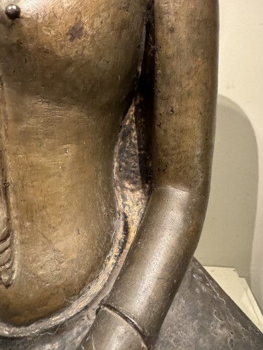 Large bronze Buddha , Ayuthaya , 17th c. - 