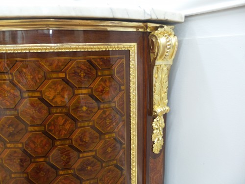 Antiquités - Commode d'époque Louis XVI estampillée Leleu