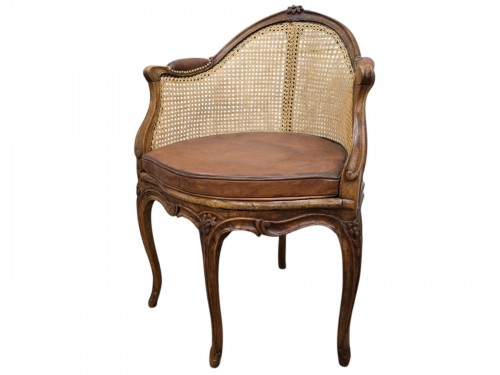 Fauteuil de bureau d'époque Louis XV