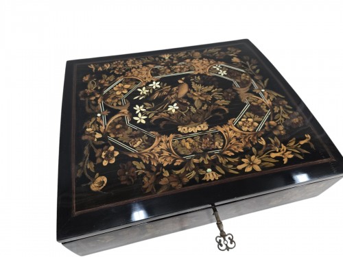 Coffret d'époque Louis XIV attribué Boulle André-Charles (1642-1732) 