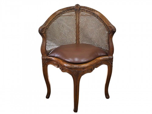 Fauteuil de bureau d'époque Louis XV