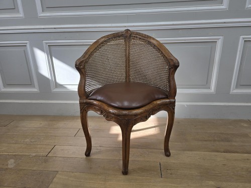 Sièges Fauteuil & Bergère - Fauteuil de bureau d'époque Louis XV