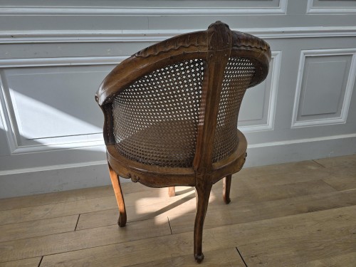 Fauteuil de bureau d'époque Louis XV - Louis XV