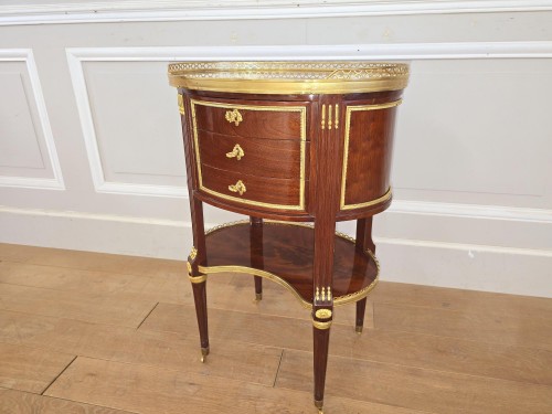 Louis XVI - Table chiffonnière d'époque Louis XVI