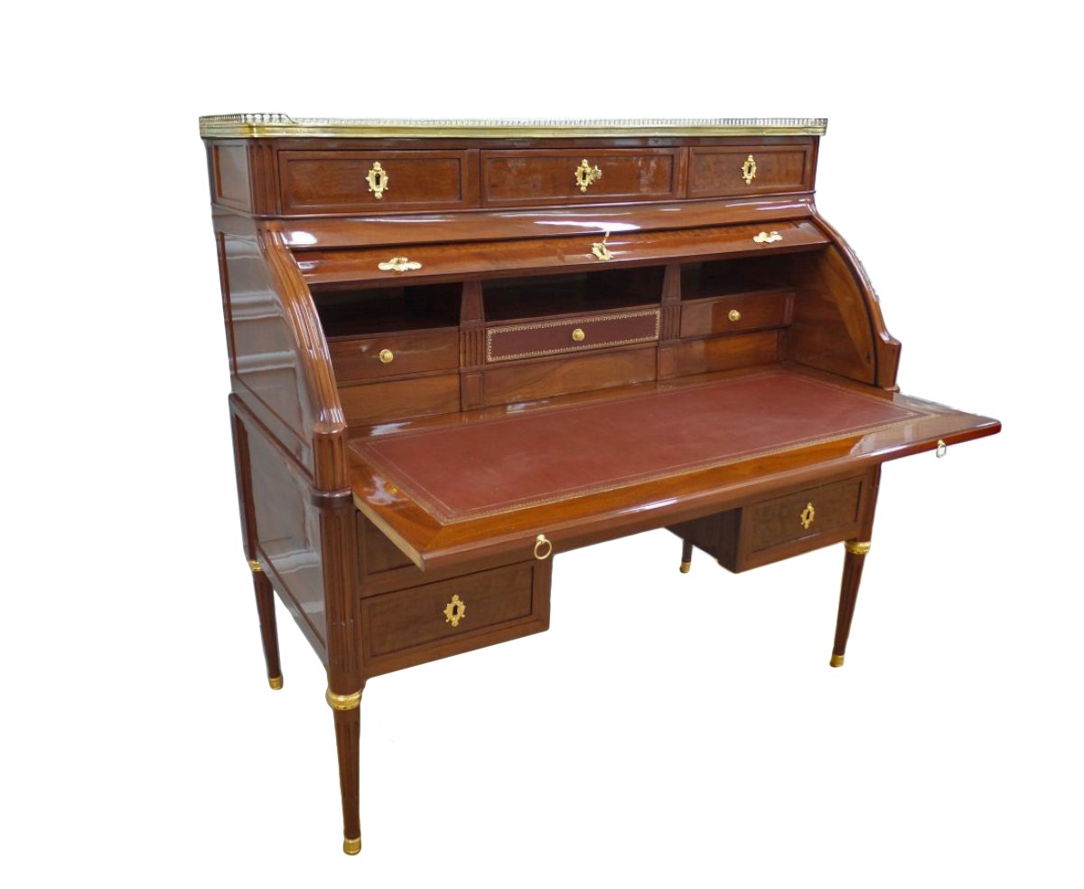 Bureau En Cylindre Louis Xvi Xviiie Siecle N 53425