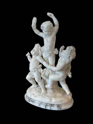 Putti dansant, fin 19e - Galerie Francesco De Rosa