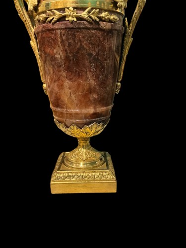 Louis XVI - Vase en Blue John, Angleterre fin 18e