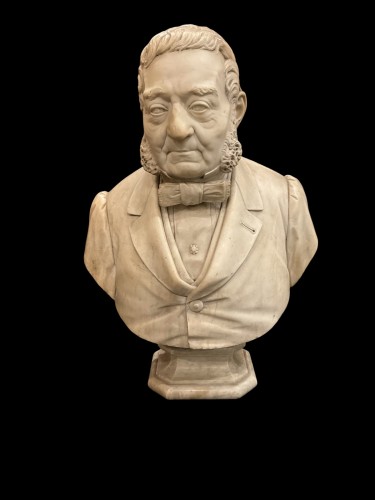 gentilhomme bust, 19th century - Sculpture Style 