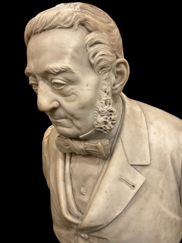 Sculpture  - gentilhomme bust, 19th century