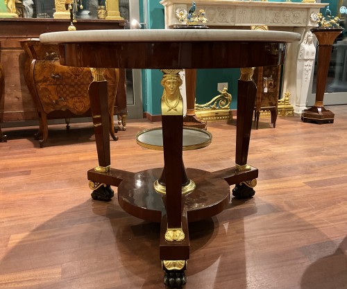 19th century - Table Empire attributed to  Bernard Molitor