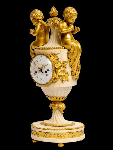 Louis XVI clock by Couturier à Paris - Horology Style Louis XVI