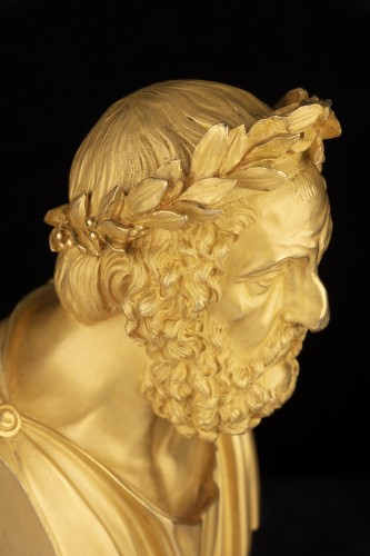 Homère - Sculpture Style Empire