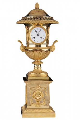 Important Vase-shaped Empire clock