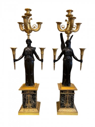 Pair of Empire candelabra attributed to P.P.Thomire