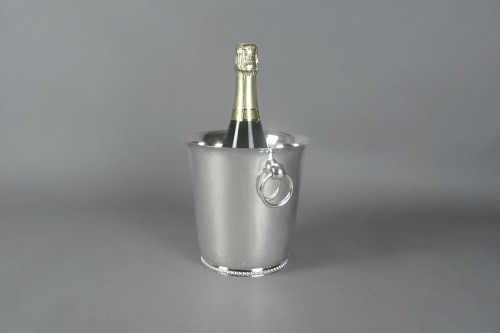Argenterie et Arts de la table  - Ravinet d'Enfert - Seau à champagne en argent massif
