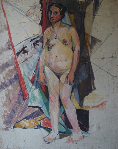 Mikhail Larionov (att.) 1881 – 1964. Rayonist nude