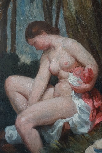 Manuel Rodríguez Lozano (1896-1971), Baigneuse - Le Dessin Moderne