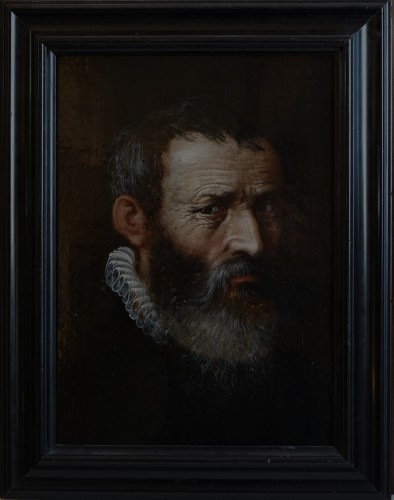 Portrait of a man 59 year old 1584, flemish school