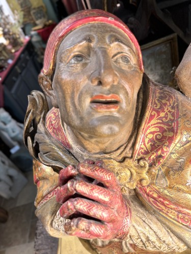 Double buste reliquaire fin XVIIe siècle - Art sacré, objets religieux Style 