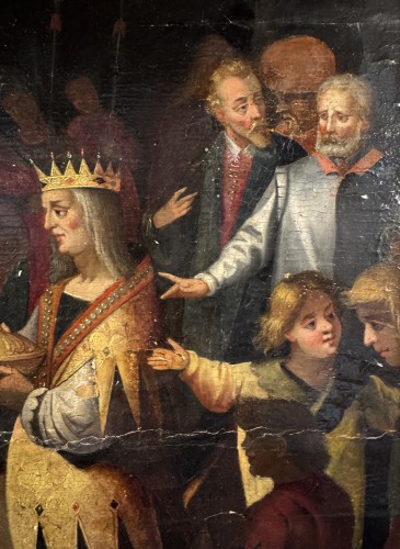 The Adoration Of The Magi, Antwerp school Circa 1600   - 