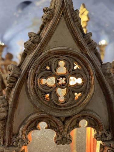 Important Pair Of Neo-gothic Reliquaries, France 19th Century  - 