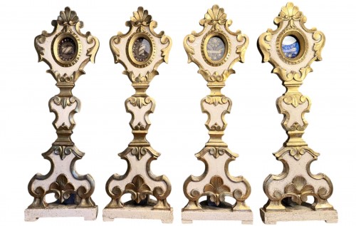 Series Of Four 18th Century  Reliquary Monstrances 