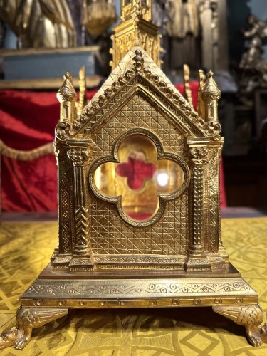  - Neo-gothic Reliquary Shrine – 19th Century 